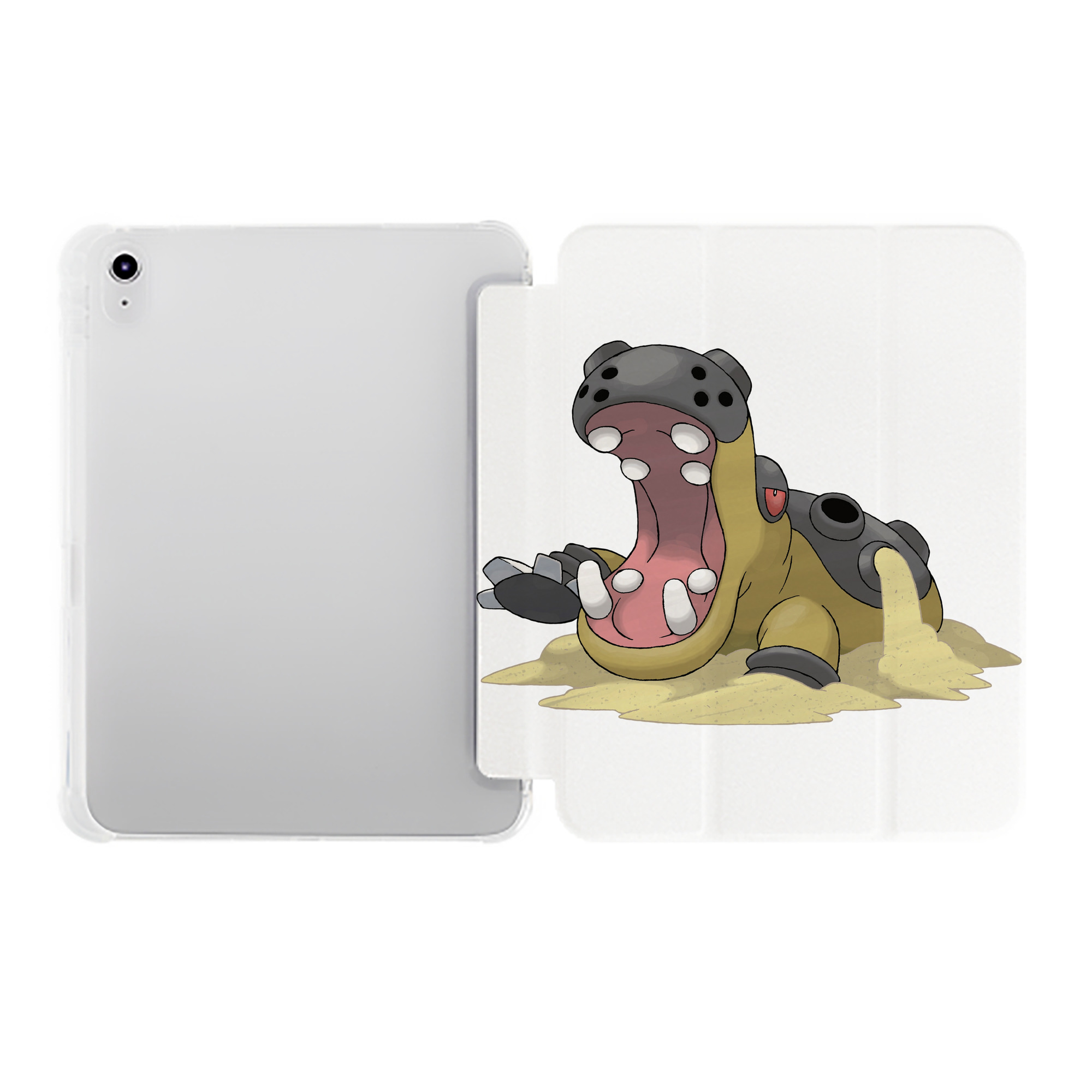 （画像用） ポケットモンスター Pokémon IPad ケース ペン収納付き 三つ折りスタンド PUレザー×シリコン 対応機種9.5/10.5/10.9インチ
